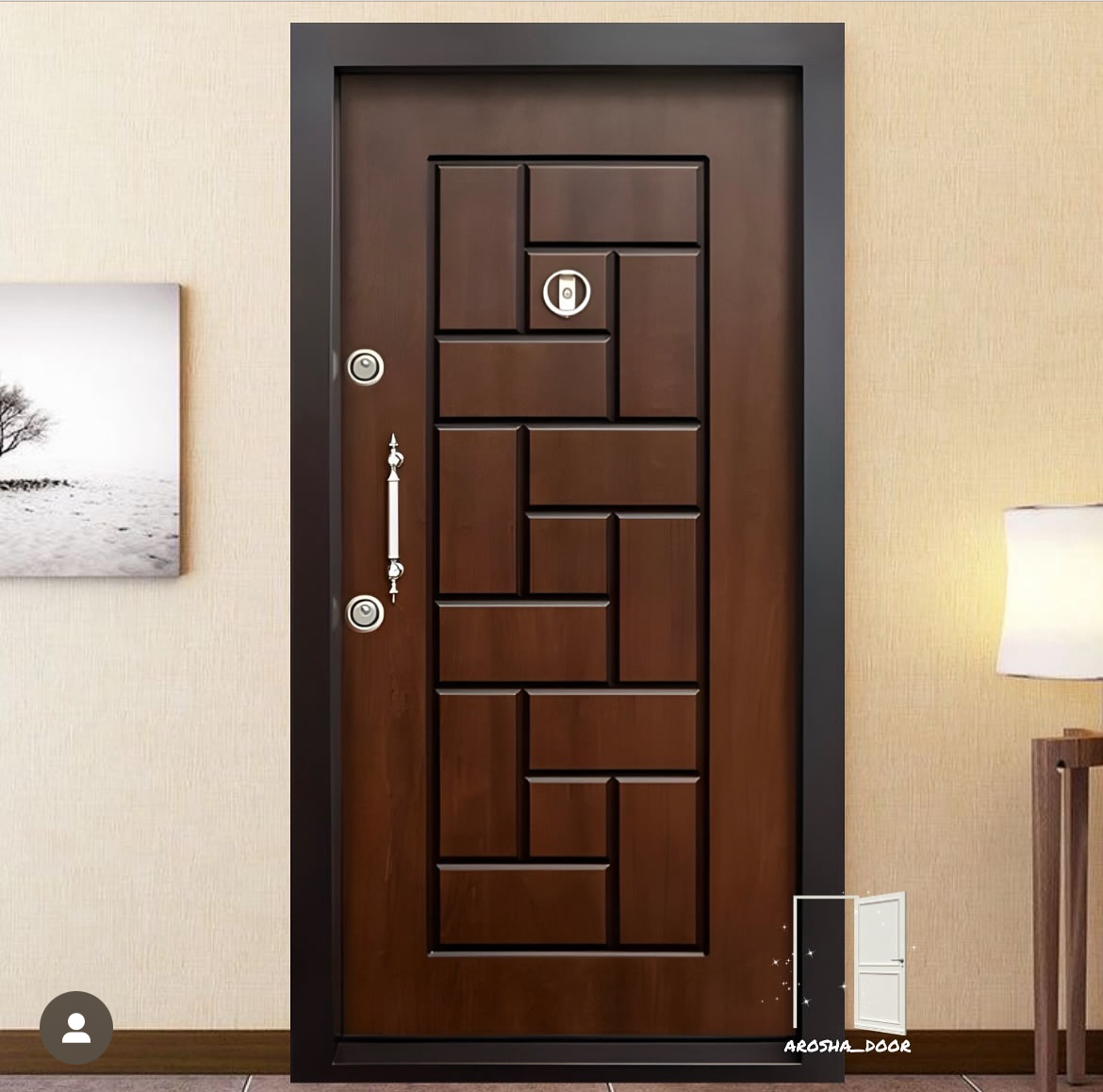 درب ضدسرقت مدل ۳۵۸ | قیمت و خرید از حسام در